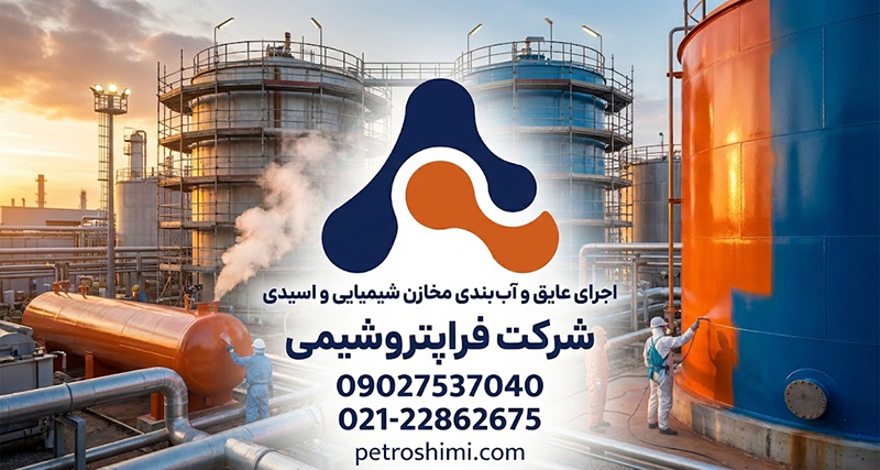 ایزولاسیون مخازن شیمیایی و اسیدی توسط فرا پتروشیمی